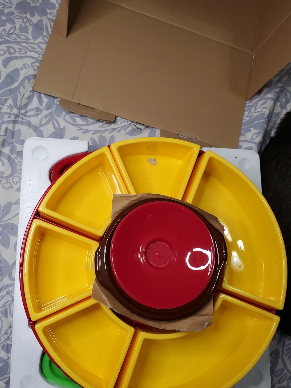 Taco Tuesday Taco Lazy Susan With Warming Hot Pot
